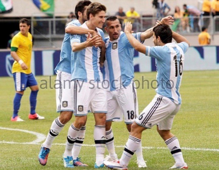 Pablo Guiñazú también tuvo un paso por la Selección Argentina. 