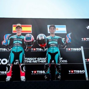 Show argentino en Moto3: podio de Morelli y remontada heroica de Perrone