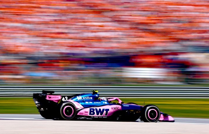 El Alpine de Franco Colapinto acelerará desde este viernes en Silverstone.
(EFE).