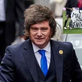 Javier Milei volvió a hablar sobre la bandera de Malvinas: "Los goles de Maradona no nos devolvieron las islas"