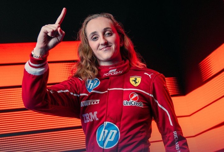 Maya Weug fue subcampeona de F1 Academy en 2025. (Prensa F1 Academy)
