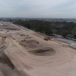 Siguen las obras en el Gálvez: tribunas, accesos y la nueva configuración que ya tomó forma