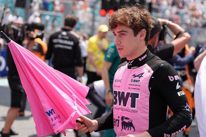 Colapinto y un gran GP de Miami 2026. (AP Photo/Rebecca Blackwell)