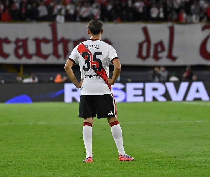 Freitas se fue de River y benefició a Acassuso. (IG Joaquín Freitas).