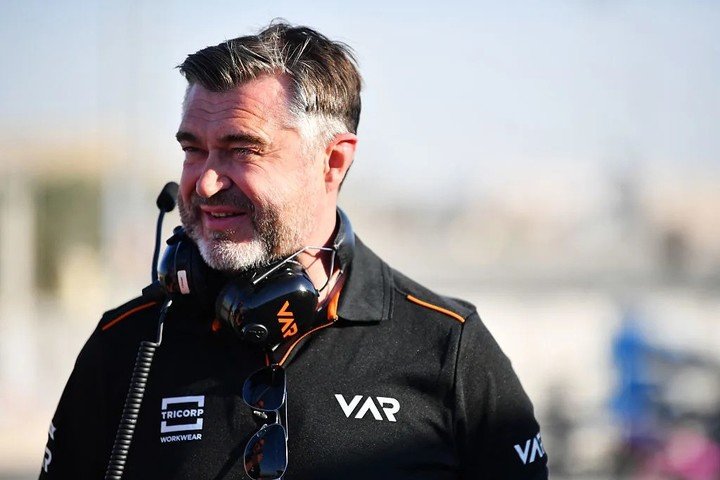 Brad Joyce, jefe de equipo de VAR.
