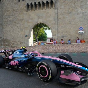 Colapinto cerró el jueves 11° en el GP de Azerbaiyán y mejoró su rendimiento